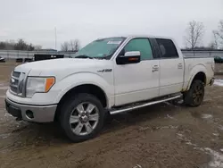 Salvage trucks for sale at Columbia Station, OH auction: 2010 Ford F150 Supercrew