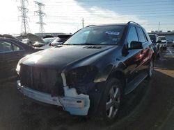 Salvage cars for sale at Elgin, IL auction: 2011 Mercedes-Benz ML 350 4matic