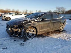 Salvage cars for sale at Chicago Heights, IL auction: 2015 Ford Fusion Titanium