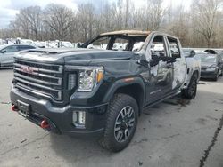 Salvage cars for sale at Glassboro, NJ auction: 2021 GMC Sierra K2500 AT4