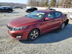 Salvage cars for sale at Concord, NC auction: 2015 KIA Optima LX