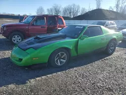 Pontiac Firebird salvage cars for sale: 1991 Pontiac Firebird