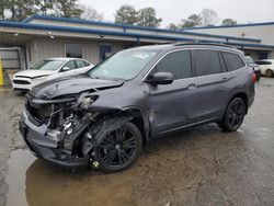 Salvage cars for sale at Austell, GA auction: 2021 Honda Pilot SE