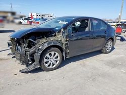 Salvage cars for sale at Grand Prairie, TX auction: 2022 Toyota Corolla LE