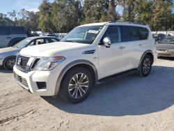 Salvage cars for sale at Ocala, FL auction: 2020 Nissan Armada SV