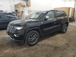 Salvage cars for sale at Ham Lake, MN auction: 2018 Jeep Grand Cherokee Limited