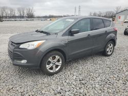 Salvage cars for sale at Barberton, OH auction: 2015 Ford Escape SE