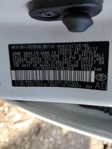 2011 Toyota Corolla Base