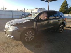 Salvage cars for sale at auction: 2016 Acura MDX Technology