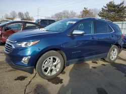 Salvage cars for sale at Moraine, OH auction: 2020 Chevrolet Equinox Premier