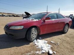 Salvage cars for sale at Colorado Springs, CO auction: 2002 Honda Accord EX