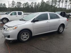 Vehiculos salvage en venta de Copart Harleyville, SC: 2010 Toyota Corolla Base