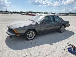 1983 BMW 633 CSI en venta en Arcadia, FL