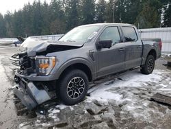 Salvage cars for sale at Arlington, WA auction: 2023 Ford F150 Supercrew