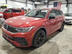 Salvage cars for sale at Bridgeton, MO auction: 2024 Volkswagen Tiguan SE R-LINE Black