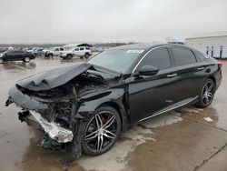 Salvage cars for sale at Grand Prairie, TX auction: 2021 Honda Accord Touring