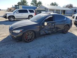 Salvage cars for sale at Prairie Grove, AR auction: 2017 Infiniti Q50 RED Sport 400