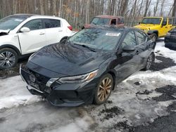 Salvage cars for sale at East Granby, CT auction: 2020 Nissan Sentra SV