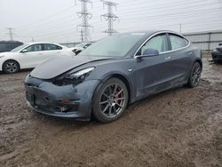 Tesla Vehiculos salvage en venta: 2018 Tesla Model 3