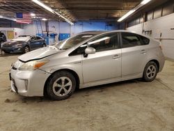 Salvage cars for sale at Wheeling, IL auction: 2013 Toyota Prius