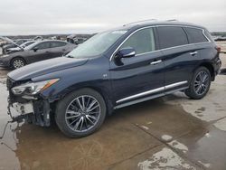 2017 Infiniti QX60 en venta en Grand Prairie, TX