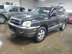 Salvage cars for sale at Elgin, IL auction: 2005 Hyundai Santa FE GLS