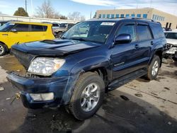 Salvage cars for sale at auction: 2004 Toyota 4runner SR5