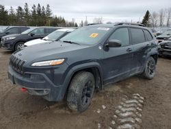 Carros salvage sin ofertas aún a la venta en subasta: 2017 Jeep Cherokee Trailhawk