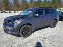 Salvage cars for sale at Gainesville, GA auction: 2021 Honda Pilot SE