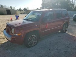 Salvage cars for sale at Knightdale, NC auction: 2009 Jeep Patriot Limited