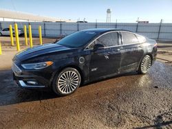 Ford Vehiculos salvage en venta: 2017 Ford Fusion Titanium Phev