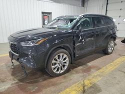 Salvage cars for sale at Marlboro, NY auction: 2022 Toyota Highlander Hybrid Limited