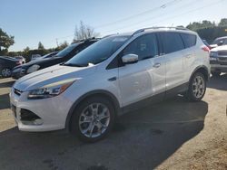 Salvage cars for sale at San Martin, CA auction: 2015 Ford Escape Titanium