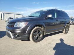 Salvage cars for sale from Copart Tulsa, OK: 2015 Dodge Journey Crossroad