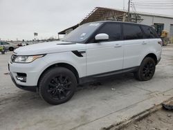 Salvage cars for sale at Corpus Christi, TX auction: 2017 Land Rover Range Rover Sport HSE