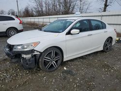 Honda salvage cars for sale: 2017 Honda Accord Sport