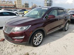 Salvage cars for sale at New Orleans, LA auction: 2016 Lincoln MKC Select