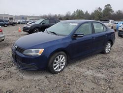 Salvage cars for sale at Memphis, TN auction: 2011 Volkswagen Jetta SE