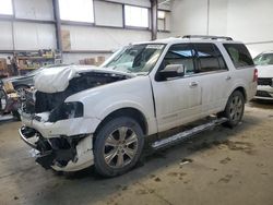 Salvage cars for sale at Nisku, AB auction: 2016 Ford Expedition Platinum