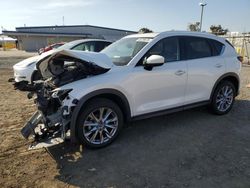 Salvage cars for sale at San Diego, CA auction: 2021 Mazda CX-5 Grand Touring