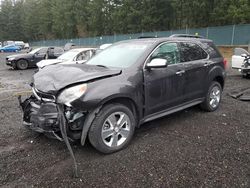 Salvage cars for sale at Graham, WA auction: 2015 Chevrolet Equinox LT