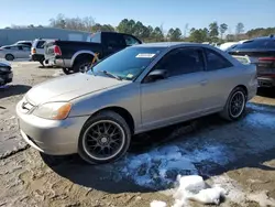 Honda salvage cars for sale: 2002 Honda Civic LX