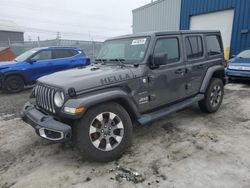 Salvage cars for sale at Elmsdale, NS auction: 2019 Jeep Wrangler Unlimited Sahara