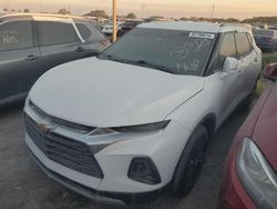 Salvage cars for sale at West Palm Beach, FL auction: 2021 Chevrolet Blazer 3LT