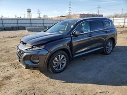 Salvage cars for sale at Chicago Heights, IL auction: 2020 Hyundai Santa FE Limited