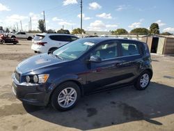 Salvage cars for sale at Miami, FL auction: 2016 Chevrolet Sonic LT