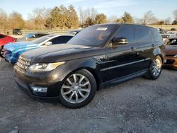 Salvage cars for sale at Madisonville, TN auction: 2016 Land Rover Range Rover Sport HSE