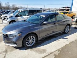 Salvage cars for sale at Lawrenceburg, KY auction: 2021 Honda Accord LX