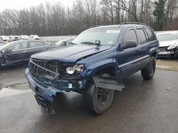 Salvage cars for sale at Glassboro, NJ auction: 2002 Jeep Grand Cherokee Laredo