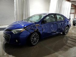 Toyota Corolla salvage cars for sale: 2016 Toyota Corolla L